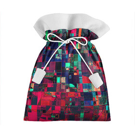 Подарочный 3D мешок с принтом HAPPY WINDOWS в Кировске, 100% полиэстер | Размер: 29*39 см | abstract | абстракция | квадраты | красное | прямоугольники
