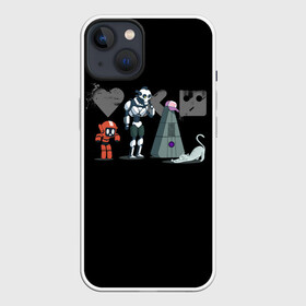 Чехол для iPhone 13 с принтом Любовь, Смерть  Роботы в Кировске,  |  | cat | cats | death | logo | love | netflix | robots | анимация | кино | кот | кошка | лого | любовь | нетфликс | роботы | сериал