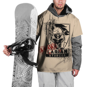 Накидка на куртку 3D с принтом La-La-Larian Studios в Кировске, 100% полиэстер |  | Тематика изображения на принте: baldur s gate 3 | divinity | larian studios | игра | лариан