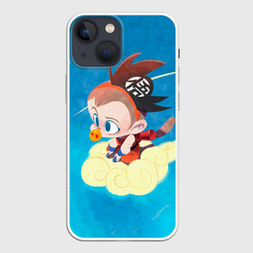 Чехол для iPhone 13 mini с принтом Baby Goku в Кировске,  |  | anime | dragon ball | аниме | анимэ | драгон бал | дрэгон бол | жемчуг дракона