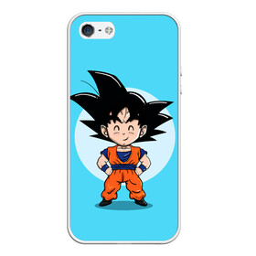 Чехол для iPhone 5/5S матовый с принтом Sweet Goku в Кировске, Силикон | Область печати: задняя сторона чехла, без боковых панелей | Тематика изображения на принте: anime | dragon ball | аниме | анимэ | драгон бал | дрэгон бол | жемчуг дракона