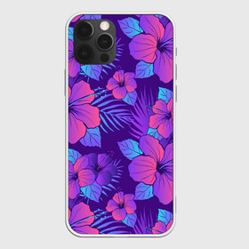 Чехол для iPhone 12 Pro Max с принтом Узор Неоновый Гибискус в Кировске, Силикон |  | art | bouquet of flowers | floral | garden | gardening | hibiscus | neon | pattern | арт | ботаника | букет цветов | букеты | гигантские цветы | домашние цветы | каркаде | паттерн | рисунок цветов | садовод | садоводство