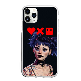 Чехол для iPhone 11 Pro Max матовый с принтом Love, Death and Robots | Lora (Z) в Кировске, Силикон |  | death | lora | love | love death robots | netflix | robots | vedeathrobots | xbot 4000 | лора | любовь | нетфликс | роботы | сериал | сериалы