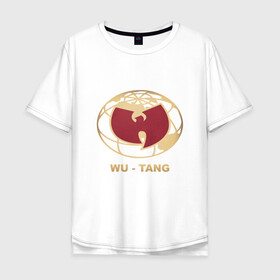 Мужская футболка хлопок Oversize с принтом Wu-Tang World в Кировске, 100% хлопок | свободный крой, круглый ворот, “спинка” длиннее передней части | black | hiphop | method man | music | new york | nyc | odb | old school | rap | rza | wu tang clan | wutang | ву тэнг | граффити | микрофон | музыка | нью йорк | рэп | рэпер | хипхоп