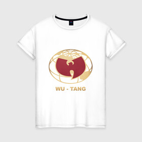 Женская футболка хлопок с принтом Wu-Tang World в Кировске, 100% хлопок | прямой крой, круглый вырез горловины, длина до линии бедер, слегка спущенное плечо | black | hiphop | method man | music | new york | nyc | odb | old school | rap | rza | wu tang clan | wutang | ву тэнг | граффити | микрофон | музыка | нью йорк | рэп | рэпер | хипхоп