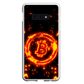 Чехол для Samsung S10E с принтом BITCOIN / БИТКОИН / ОГОНЬ в Кировске, Силикон | Область печати: задняя сторона чехла, без боковых панелей | binance | binance com | bitcoin | bittrex com | btc | exmo me | hodl. | trading | банан биржа | бинанс | биткоин | криптовалюта биржа | криптотрейдер | криптотрейдинг | трейдинг