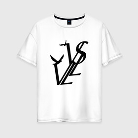 Женская футболка хлопок Oversize с принтом SODA LUV в Кировске, 100% хлопок | свободный крой, круглый ворот, спущенный рукав, длина до линии бедер
 | luv | mayot | melon | music | og buda | seemee | soda | sodaluv | бигасс | коми | лав | лого | логотип | лув | мелон | сода