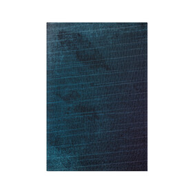 Обложка для паспорта матовая кожа с принтом Texture Blue Ripples в Кировске, натуральная матовая кожа | размер 19,3 х 13,7 см; прозрачные пластиковые крепления | background | blue | dark | gradient | lines | paints | purple | red | ripples | spot | spots | stripes | texture | waves | волны | голубая | градиент | краски | красный | линии | полосы | пятна | пятно | рябь | текстура | темная | тьма | фиолето