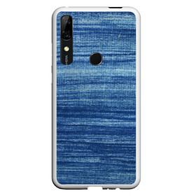 Чехол для Honor P Smart Z с принтом Texture. Denim в Кировске, Силикон | Область печати: задняя сторона чехла, без боковых панелей | Тематика изображения на принте: background | blue | dark | denim | gradient | ice | jeans | paints | ripples | spot | spots | stripes | texture | white | белый | градиент | джинсы | лед | линии | полосы | пятна | пятно | светлый | синий | текстура | темная | ткань | тьма | фон