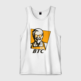 Мужская майка хлопок с принтом BITCOIN / БИТКОИН / KFC в Кировске, 100% хлопок |  | binance | binance com | bitcoin | bittrex com | btc | exmo me | hodl | kfc | trading | банан | банан биржа | бинанс | биткоин | график | криптовалюта биржа | криптотрейдер | криптотрейдинг | кфс. | трейдинг