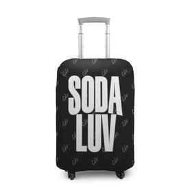 Чехол для чемодана 3D с принтом Репер - SODA LUV в Кировске, 86% полиэфир, 14% спандекс | двустороннее нанесение принта, прорези для ручек и колес | rap | rapper | soda luv | st. petersburg | vladislav terentyuk | владислав терентюк | репер | рэп | рэп исполнитель | санкт петербург