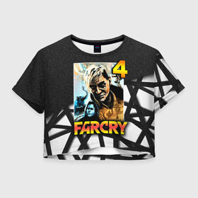 Женская футболка Crop-top 3D с принтом FARCRY 4 | Пэйган Мин в Кировске, 100% полиэстер | круглая горловина, длина футболки до линии талии, рукава с отворотами | far cry | far cry 5 | far cry new dawn | far cry primal | farcry | fc 5 | fc5 | game | new dawn | primal | игры | постапокалипсис | фар край | фар край 5