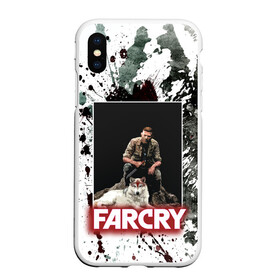 Чехол для iPhone XS Max матовый с принтом FARCRY WOLF в Кировске, Силикон | Область печати: задняя сторона чехла, без боковых панелей | Тематика изображения на принте: far cry | far cry 5 | far cry new dawn | far cry primal | farcry | fc 5 | fc5 | game | new dawn | primal | игры | постапокалипсис | фар край | фар край 5