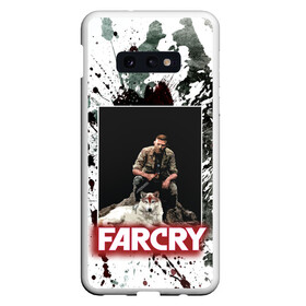 Чехол для Samsung S10E с принтом FARCRY WOLF в Кировске, Силикон | Область печати: задняя сторона чехла, без боковых панелей | far cry | far cry 5 | far cry new dawn | far cry primal | farcry | fc 5 | fc5 | game | new dawn | primal | игры | постапокалипсис | фар край | фар край 5