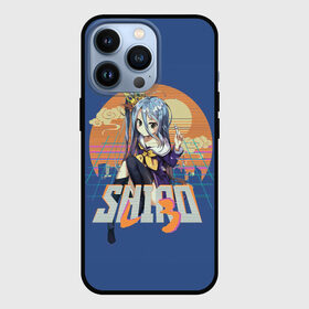 Чехол для iPhone 13 Pro с принтом Shiro princess в Кировске,  |  | anime | no game no life | shiro | аниме | анимэ | без игры жизни нет | пустые | сиро | сора