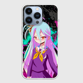 Чехол для iPhone 13 Pro с принтом Малышка Широ в Кировске,  |  | anime | no game no life | аниме | анимэ | без игры жизни нет | пустые | сиро | сора | тэта | широ