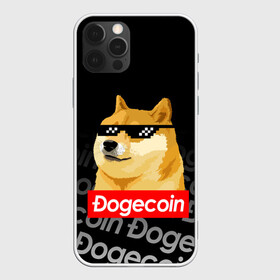 Чехол для iPhone 12 Pro Max с принтом DOGECOIN / DOGE / ДОГИКОИН в Кировске, Силикон |  | Тематика изображения на принте: crypto | cryptocurrency | doge | dogecoin | elon mask | trading | биржа криптовалют | доги | догикоин | илон маск | криптовалюта | мем | трейдинг.