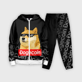 Детский костюм 3D с принтом DOGECOIN   DOGE   ДОГИКОИН в Кировске,  |  | Тематика изображения на принте: crypto | cryptocurrency | doge | dogecoin | elon mask | trading | биржа криптовалют | доги | догикоин | илон маск | криптовалюта | мем | трейдинг.