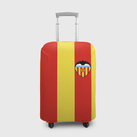 Чехол для чемодана 3D с принтом Valencia в Кировске, 86% полиэфир, 14% спандекс | двустороннее нанесение принта, прорези для ручек и колес | football | goal | gol | goles | guedes | guillamon | highlights | laliga | laliga santander | liga | racic | resumen | spain | travel | valencia | valencia spain
