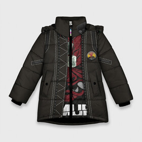 Зимняя куртка для девочек 3D с принтом Куртка Cyberpunk 2077 в Кировске, ткань верха — 100% полиэстер; подклад — 100% полиэстер, утеплитель — 100% полиэстер. | длина ниже бедра, удлиненная спинка, воротник стойка и отстегивающийся капюшон. Есть боковые карманы с листочкой на кнопках, утяжки по низу изделия и внутренний карман на молнии. 

Предусмотрены светоотражающий принт на спинке, радужный светоотражающий элемент на пуллере молнии и на резинке для утяжки. | 2077 | crystal jock | cyberpunk | cyberpunk 2077 | johnny silverhand | silverhand | джонни сильверхенд | киберпанк | киберпанк 2077 | куртка cyberpunk 2077 | куртка сильверхенда | сильверхенд