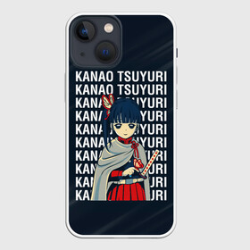 Чехол для iPhone 13 mini с принтом Kanao Tsuyuri Kimetsu no Yaiba в Кировске,  |  | Тематика изображения на принте: demon slayer | kamado | kimetsu no yaiba | nezuko | tanjiro | аниме | гию томиока | зеницу агацума | иноске хашибира | камадо | клинок | корзинная девочка | манга | музан кибуцуджи | незуко | рассекающий демонов | танджиро