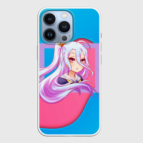 Чехол для iPhone 13 Pro с принтом Sweet Shiro в Кировске,  |  | anime | no game no life | аниме | анимэ | без игры жизни нет | пустые | сиро | сора