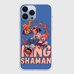 Чехол для iPhone 13 Pro Max с принтом King Shaman в Кировске,  |  | anna | asakura | asakura anna | asakura hao | asakura yoh | hao | ren | shaman | shaman king | soulб | yoh | аниме | анна | дух | духи | йо | рен | хао | шаман | шаман кинг | шаманы