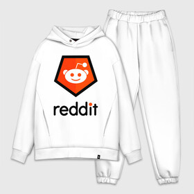 Мужской костюм хлопок OVERSIZE с принтом REDDIT   РЕДДИТ   ЛОГОТИП в Кировске,  |  | forum | logo | memeeconomy | memes | reddit | the button | лого | логотип | мемы | подписчики | реддит | редит | сабреддит. | социальная сеть | тайный санта | форум