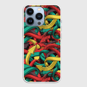 Чехол для iPhone 13 Pro с принтом Граффити стрелки в Кировске,  |  | graffiti | hip hop | rap | street | style | urban | граффити | стрелки | улица | урбан | хип хоп