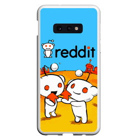 Чехол для Samsung S10E с принтом REDDIT / РЕДДИТ / UPVOTE ART в Кировске, Силикон | Область печати: задняя сторона чехла, без боковых панелей | Тематика изображения на принте: forum | logo | memeeconomy | memes | reddit | the button | upvoted | арт | вверх | градиент | лого | логотип | мемы | персонажи. | поднять голос | подписчики | реддит | редит | сабреддит | социальная сеть | стрелки | тайный санта