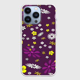 Чехол для iPhone 13 Pro с принтом Цвета цветов дизайн в Кировске,  |  | colorful | colors | design | floral | flowers | дизайн | красочные | цвета | цветочный | цветы