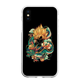 Чехол для iPhone XS Max матовый с принтом Dragon Ball. Retro Style в Кировске, Силикон | Область печати: задняя сторона чехла, без боковых панелей | ball | birus | boo | broly | dragon | frieza | goku | majin | piccolo | saiyan | sayan | sell | sleep | super | trunks | vejeta | бирус | броли | буу | веджета | гоку | драконий | жемчуг | курилин | маджин | пикколо | сайян | саян | селл | сон | супер | т