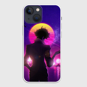 Чехол для iPhone 13 mini с принтом Cowboy Bebop. Spike Spiegel в Кировске,  |  | anime | cowboy bebop | manga | spike spiegel | аниме | бибоп | ковбой | ковбой бибоп | космический | космос | манга | ретро аниме | спайк шпигель