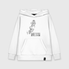 Детская толстовка хлопок с принтом Messi Scream в Кировске, 100% хлопок | Круглый горловой вырез, эластичные манжеты, пояс, капюшен | argentina | barca | barcelona | football | lionel | messi | spain | sport | аргентина | барса | барселона | гол | золотой мяч | игрок | испания | камп ноу | лионель | месси | мяч | спорт | тренер | футбол | чемпион | чемпионат