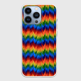 Чехол для iPhone 13 Pro с принтом РАДУЖНАЯ КИСЛОТА в Кировске,  |  | acid | hippy | neon | rainbow | rasta | едкий | кислотный | летний | неоновый | радиоактивный | раста | солнечный | спектры | тепловизор | теплый | хиппи | яркий