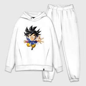 Мужской костюм хлопок OVERSIZE с принтом Dragon ball в Кировске,  |  | аниме | в топе | в тренде | дракон | мультфильм | сериал