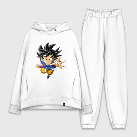 Женский костюм хлопок Oversize с принтом Dragon ball в Кировске,  |  | аниме | в топе | в тренде | дракон | мультфильм | сериал