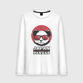 Мужской лонгслив хлопок с принтом Japan Kingdom of Pandas в Кировске, 100% хлопок |  | Тематика изображения на принте: art | japanese | panda | retro look | style | vintage look | арт | винтаж | винтажный стиль | кингдом | королевство | королевство панд | крутая панда в очках | панда | пандочка | ретро стиль | рисунок панды | япония | 