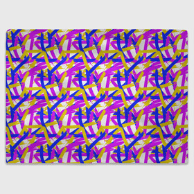 Плед 3D с принтом абстракция из ярких полос в Кировске, 100% полиэстер | закругленные углы, все края обработаны. Ткань не мнется и не растягивается | Тематика изображения на принте: abstract | art | blue | bright | brush strokes | childrens | color | daub | drawing | geometry | gouache | isometry | lilac | pattern | stripes | three | yellow | абстрактный | гуашь | желтый | мазки кистью | мазня | полосы | синий | сиреневый | три | цве