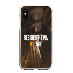 Чехол для iPhone XS Max матовый с принтом RESIDENT EVIL VILLAGE | ЛЕДИ ДИМИТРЕСКУ (Z) в Кировске, Силикон | Область печати: задняя сторона чехла, без боковых панелей | horror | resident evil | resident evil 8 | village | демитреска | деревня | димитреску | леди димитреска | обитель зла | резидент эвил | ресидент евил | хоррор