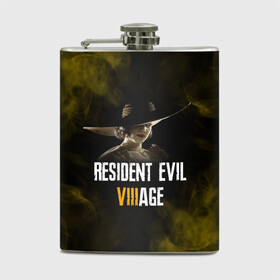 Фляга с принтом RESIDENT EVIL VILLAGE | LADY DIMITRESCU (Z) в Кировске, металлический корпус | емкость 0,22 л, размер 125 х 94 мм. Виниловая наклейка запечатывается полностью | horror | lady dimitrescu | resident evil | resident evil 8 | village | демитреска | деревня | димитреску | леди димитреска | обитель зла | резидент эвил | ресидент евил | хоррор