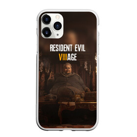 Чехол для iPhone 11 Pro матовый с принтом RESIDENT EVIL VILLAGE | РЕ ДЕРЕВНЯ (Z) в Кировске, Силикон |  | horror | resident evil | resident evil 8 | village | демитреска | деревня | леди димитреска | обитель зла | резидент эвил | ресидент евил | хоррор