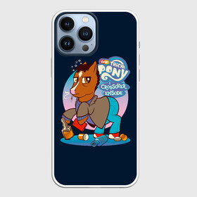 Чехол для iPhone 13 Pro Max с принтом Pony x Bojack в Кировске,  |  | Тематика изображения на принте: bojack | my little pony | бо джек | дружба это чудо | единорог | единороги | май литл пони | мульт | мультфильм