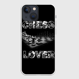 Чехол для iPhone 13 mini с принтом Chess Lover | Любитель шахмат в Кировске,  |  | chess lover | любитель шахмат | шах и мат | шахматные фигуры | шахматы