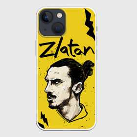 Чехол для iPhone 13 mini с принтом ЗЛАТАН ИБРАГИМОВИЧ   ZLATAN в Кировске,  |  | Тематика изображения на принте: football | sport | zlatan ibrahimovic | златан ибрагимович | милан | сборная швеции. zlatan | спорт | футбол