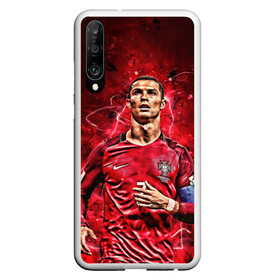 Чехол для Honor P30 с принтом Cristiano Ronaldo (Portugal) в Кировске, Силикон | Область печати: задняя сторона чехла, без боковых панелей | 7 | cr | cr7 | cristiano | fc | fifa | footbal | juventus | madrid | portugal | real | ronaldo | soccer | криштиану | лига | мяч | мячик | поле | португалия | роналду | спорт | форма | футбол | футболист | футбольная | футбольный | чемпион |