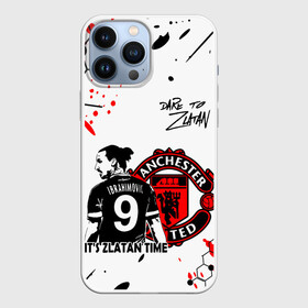 Чехол для iPhone 13 Pro Max с принтом ЗЛАТАН ИБРАГИМОВИЧ   МАНЧЕСТЕР в Кировске,  |  | football | grunge | manchester united. | sport | zlatan ibrahimovic | брызги | гранж | златан ибрагимович | манчестер | милан | сборная швеции | спорт | футбол