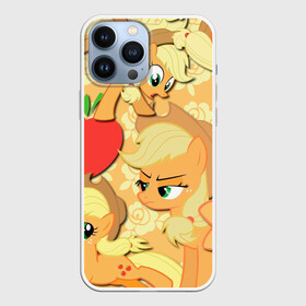 Чехол для iPhone 13 Pro Max с принтом Applejack pattern в Кировске,  |  | my little pony | дружба это чудо | единорог | единороги | май литл пони | мульт | мультфильм