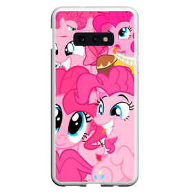 Чехол для Samsung S10E с принтом Pinkie Pie pattern в Кировске, Силикон | Область печати: задняя сторона чехла, без боковых панелей | my little pony | дружба это чудо | единорог | единороги | май литл пони | мульт | мультфильм