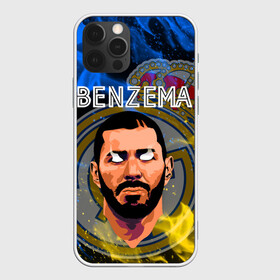 Чехол для iPhone 12 Pro с принтом KARIM BENZEMA / КАРИМ БЕНЗЕМА в Кировске, силикон | область печати: задняя сторона чехла, без боковых панелей | Тематика изображения на принте: football | karim mostafa benzema | real madrid | sport | карим бензема | реал мадрид | сборная франции | спорт | футбол.